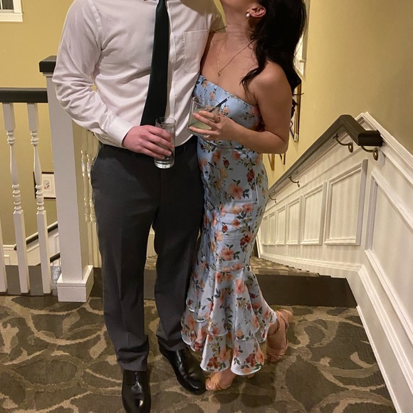 Majorelle Floral Midi Dress - Picture 2 of 2